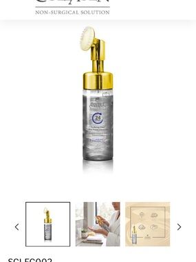 Secret Collagen Purifying Clay Foam Cleanser — Gold & Silver